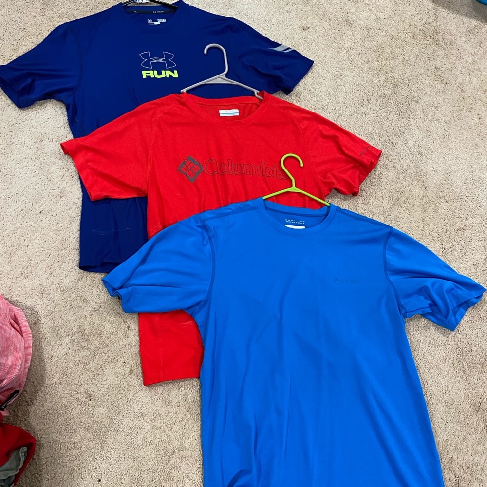 Bundle of 3! Mens DriFit t shirts